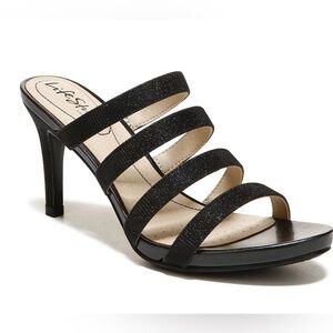 LifeStride‎ Marquee Women's Strappy Heels black size 10M (S10) NWOT